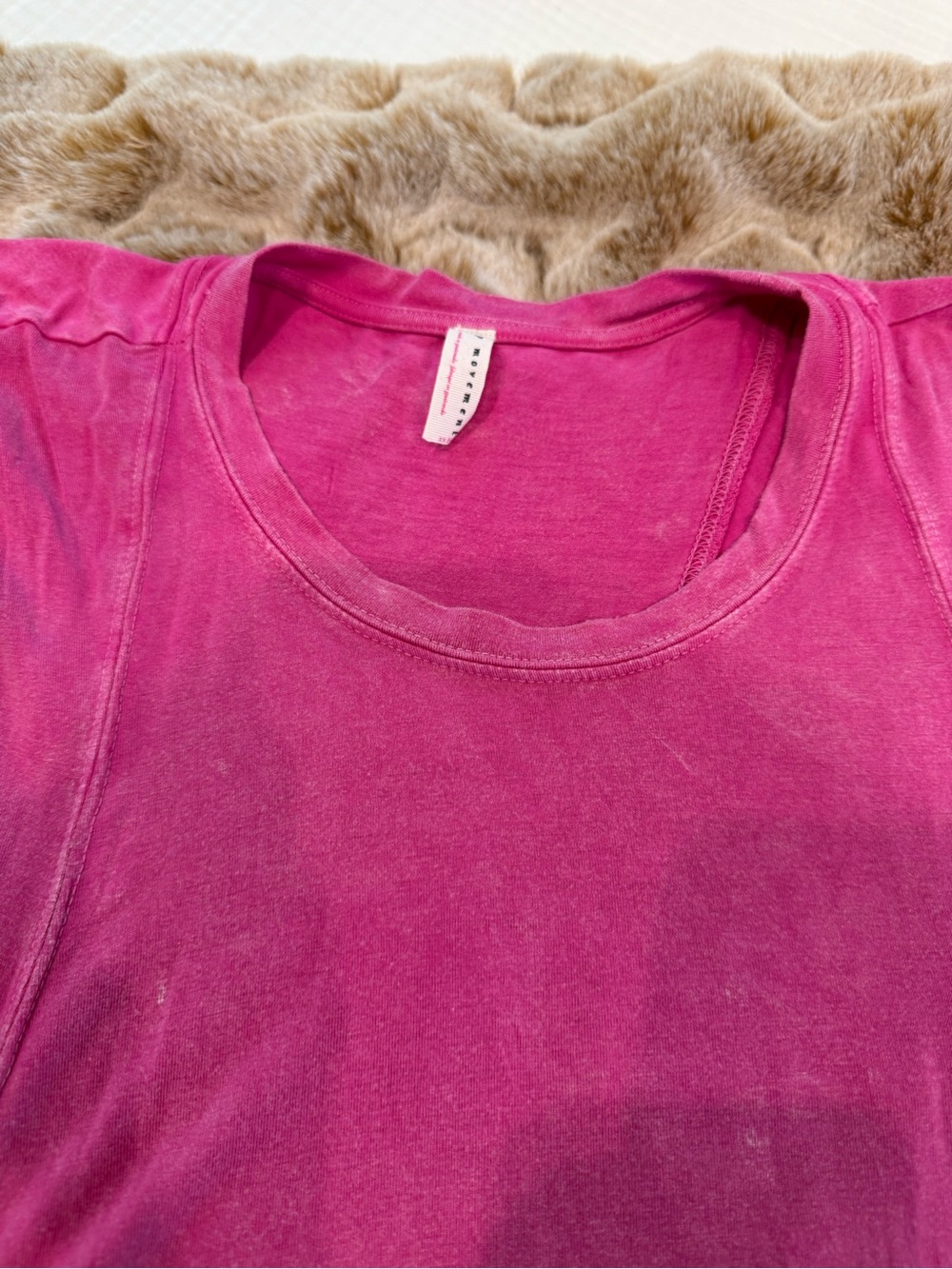 Free People Bright Pink Ruffle-Back Dress - Picture 12 of 14